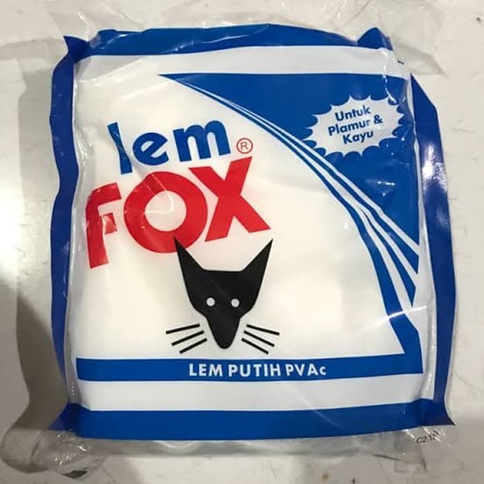 LEM FOX PUTIH BUNGKUSAN BIRU 350 GR