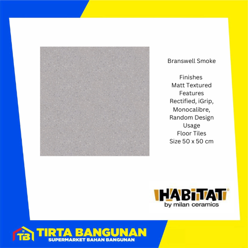 [1505054066]HABITAT 50X50 BRANSWELL SMOKE KW1
